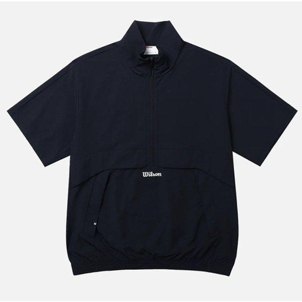 インパクト半袖アノラック B1 W251001TJA31 NVY SBU WHT