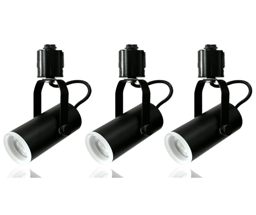 【3個セット】スポットライト LED一体型 LED電球内蔵 ライティングレール専用 ダクトレール レールライト 電球色 昼白色 ダクトレール用照明 LED 一体式 おしゃれ照明 スポット照明