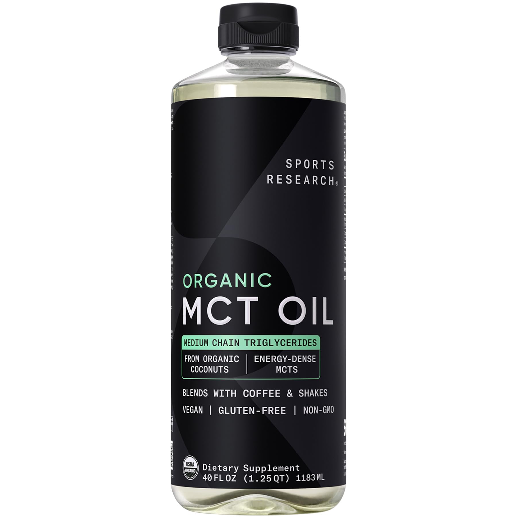 Sports Research スポーツリサーチ オーガニックMCTオイル 1183ml