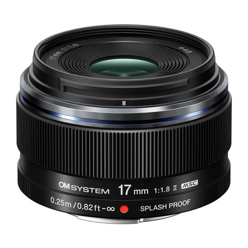 OMSYSTEM　カメラレンズ M.ZUIKO DIGITAL 17mm F1.8 II （ マイクロフォーサーズ / 単焦点レンズ ） 　17mmF1.8II