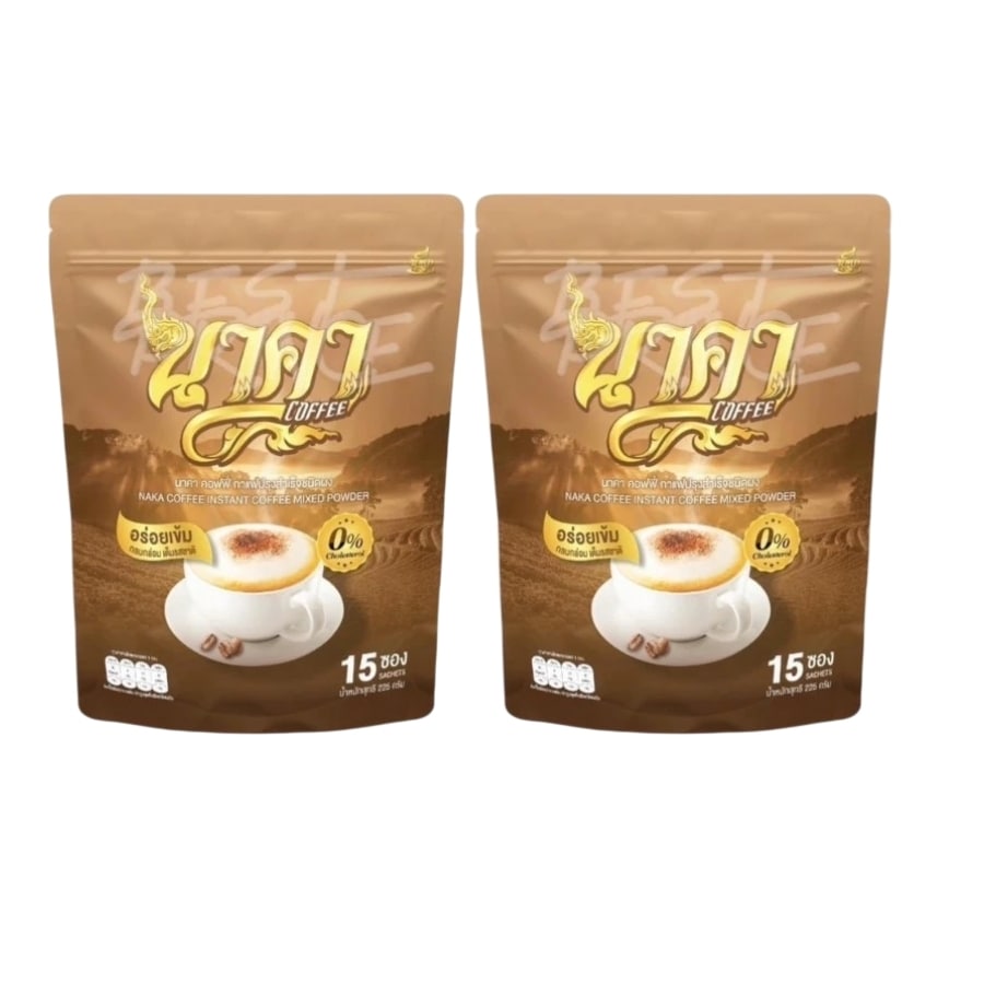 NAKA COFFEE 15 Sachets x 2 Packs