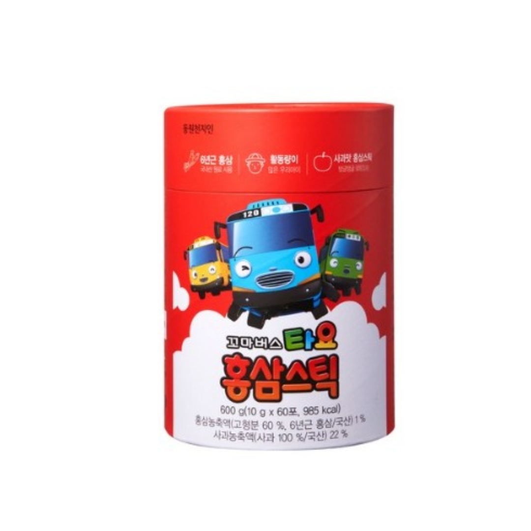 天地人ちびバスに乗って紅参スティック