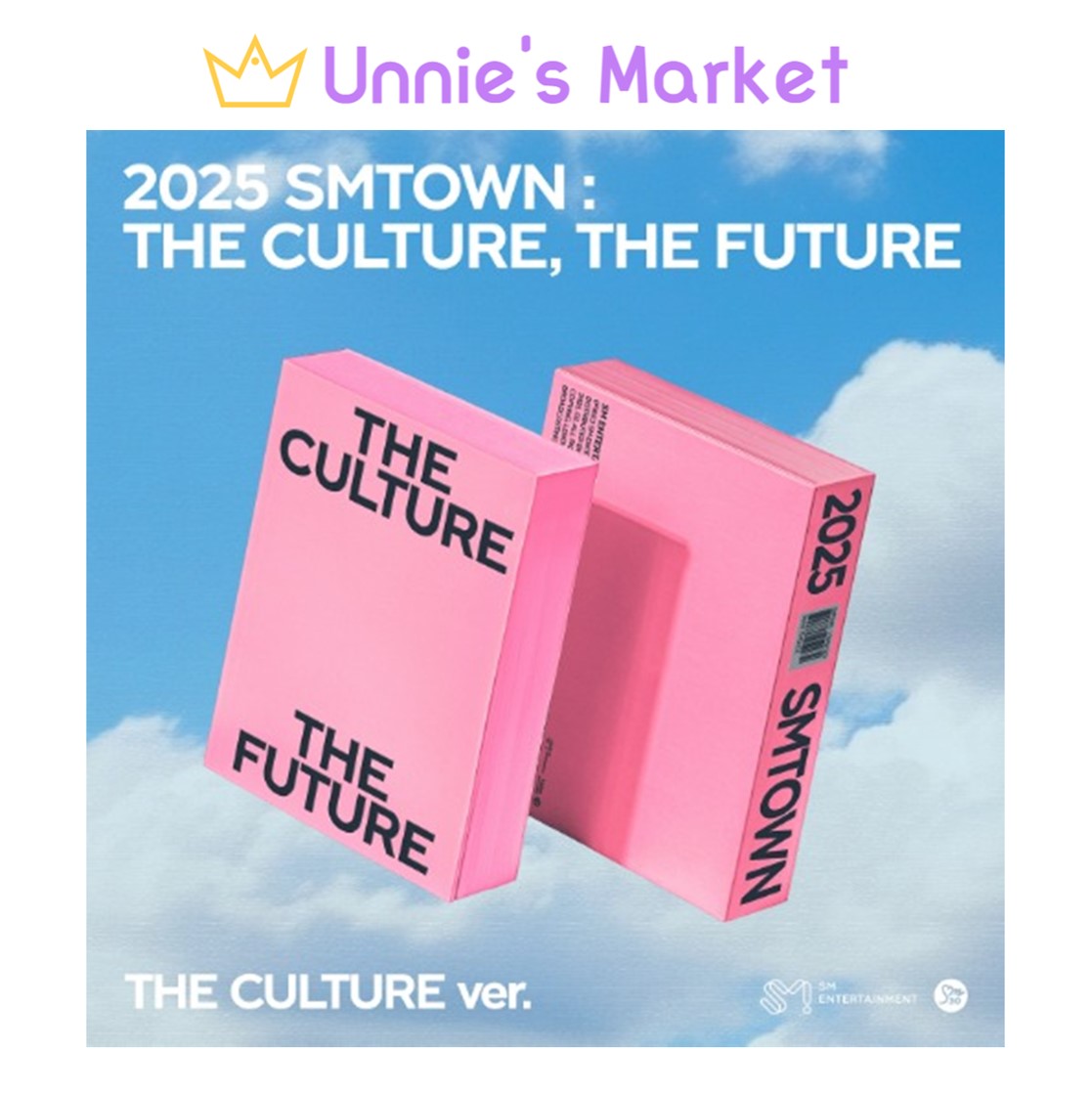 (THE CULTURE Ver.) 2025 SMTOWN : THE CULTURE, THE FUTURE + Free Photocard 1EA(fan-made)
