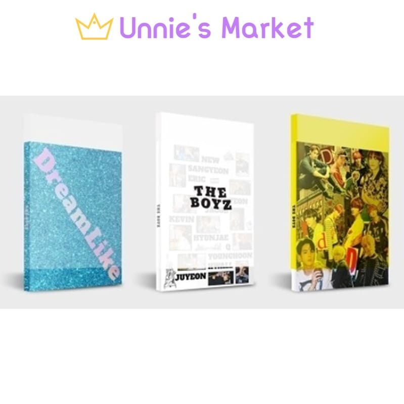 [SET(3EA)] THE BOYZ [DREAMLIKE] Mini 4th Album + Free Photocard(fan-made) 1EA