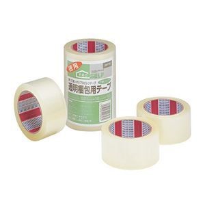 （まとめ） ニトムズ OPPテープ No.3303 50mm50m No.3303-3P 1パック（3巻） 10セット