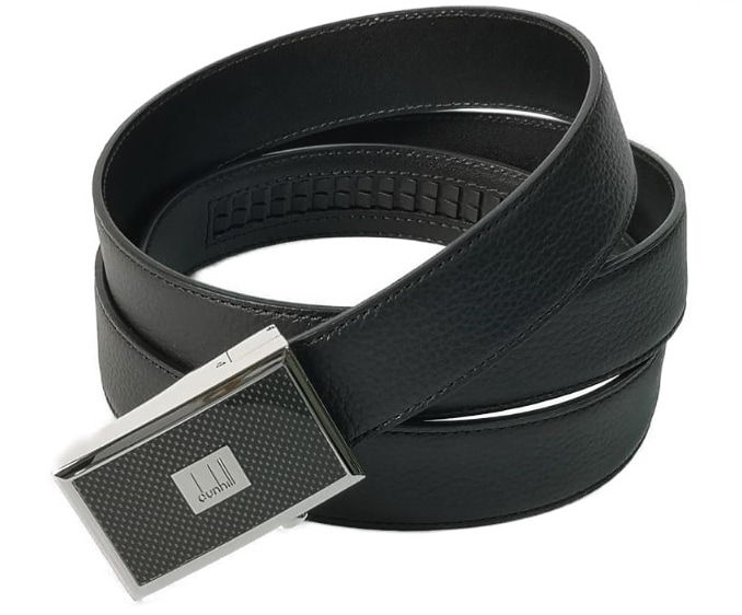dunhill 18F4A03GR001 CADOGAN ダンヒル オートマティック バックル カドガンベルト スライドアジャスター イタリア製