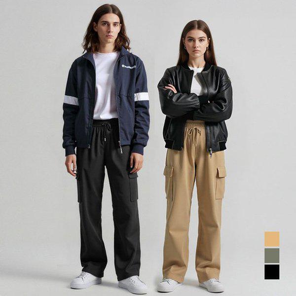 男性二重ガーゼ ワイドカーゴ バンディングパンツ WDPT003