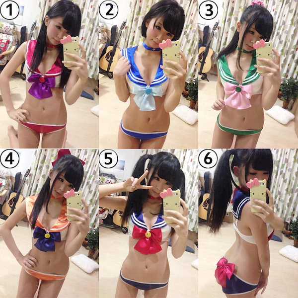 三愛水着 ビキニ　セーラームーン風　ネイビー Amazon.co.jp: [NYBOX] 美少女戦士セーラームーン (29) アニメ