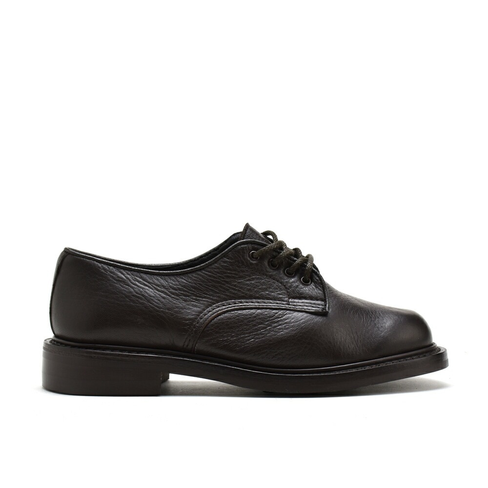 トリッカーズ リンダ カントリー レディース ドレスシューズ プレーントゥ ダークブラウン 茶 TRICKER S LINDA PLAIN DERBY SHOE[l5655-db-d]