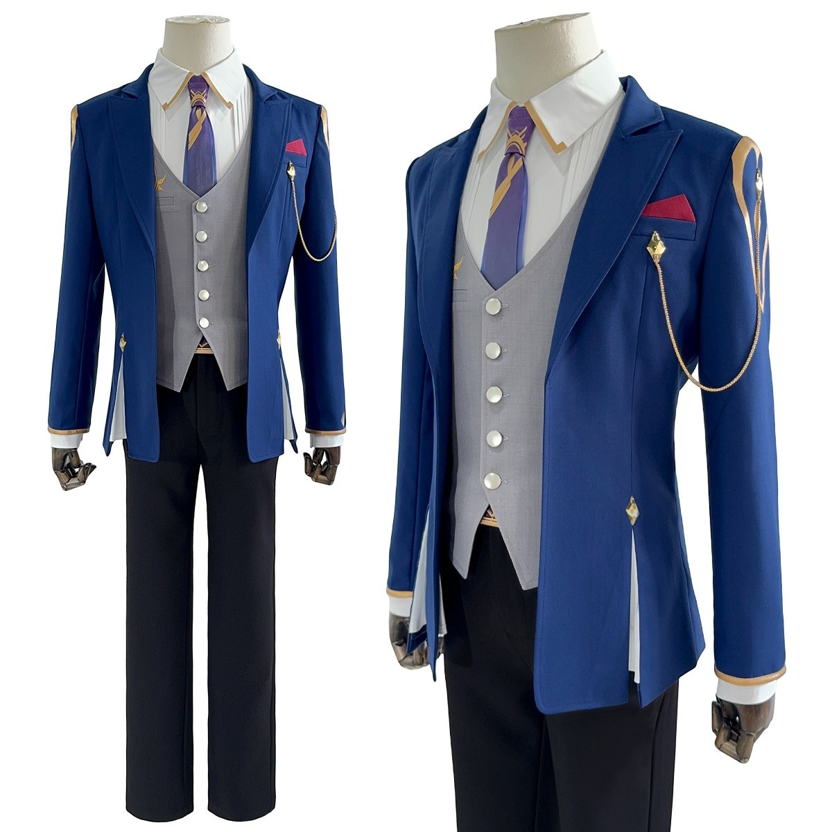 [2026 新作]HOLOUNCOSER 時空の絵旅人 司嵐 シーラン コスプレ 衣装 学生会长 制服 ブレザー C服 フルセット 仮装 ハロウィン アニメ