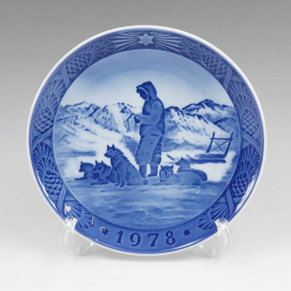 1978年イヤープレート 置物 オブジェ _ 中古品 A+ランク