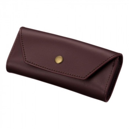 メガネケース HL-2 DBR 本革 092981