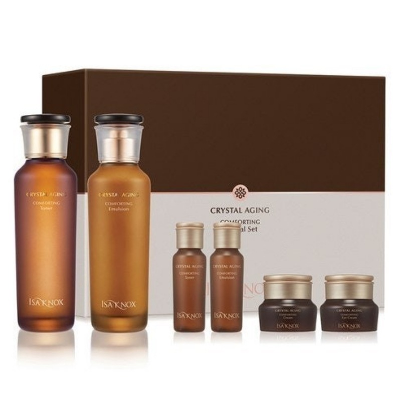 クリスタル エイジング コンフォーティング 基礎2点セットスキン 150mlローション 130ml＋特典ミニセット付き/ 韓国の人気コスメおすすめ