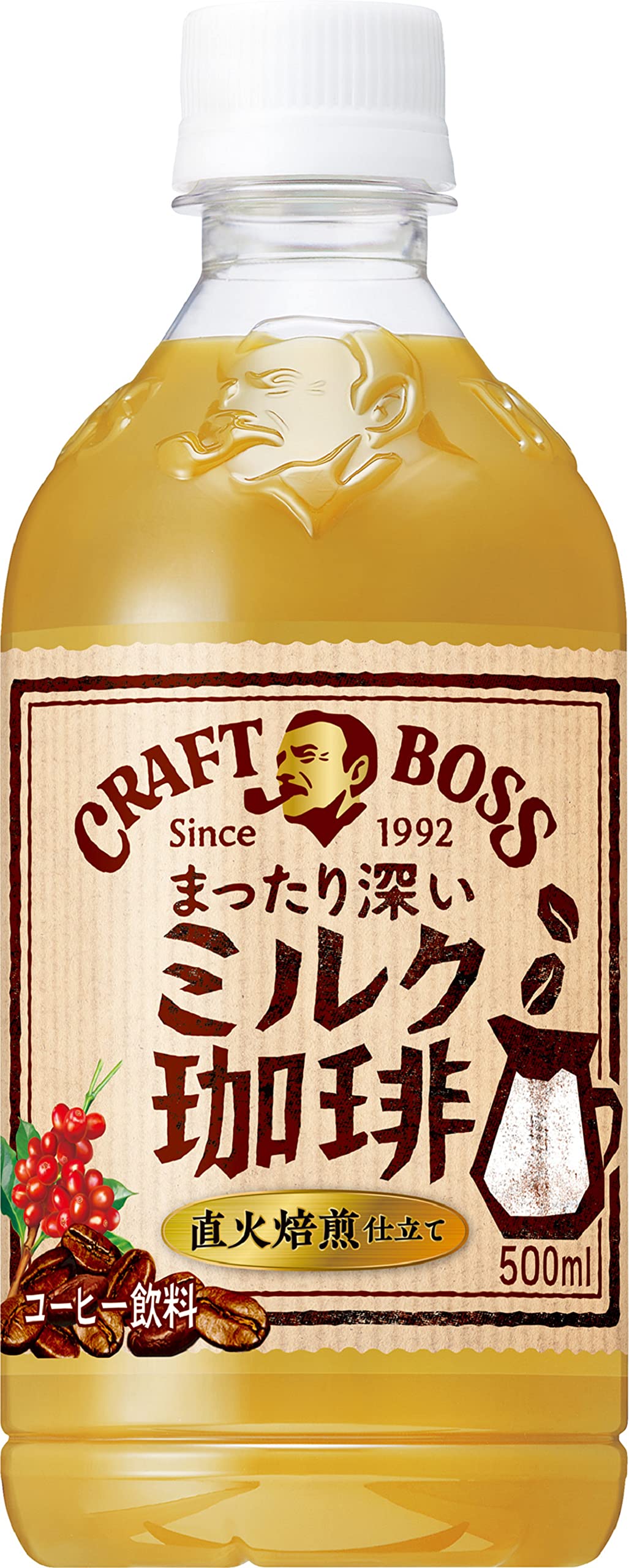 サントリー コーヒー クラフトボス ミルク珈琲 500ml×24本