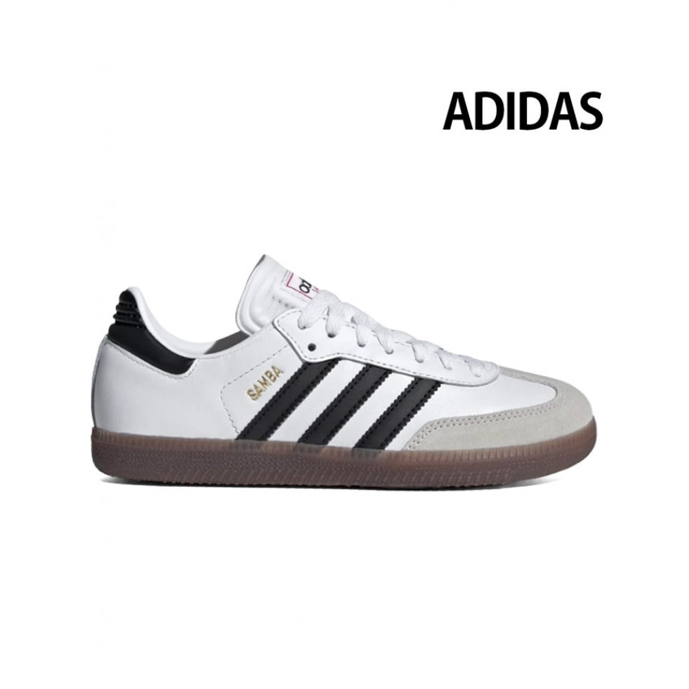 アディダスジュニア/レディースサンバ J スニーカーホワイト IF1944