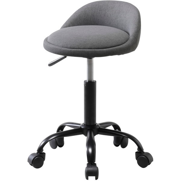 RURU(DGR) ルル キャスターチェア ダークグレー メーカー直送