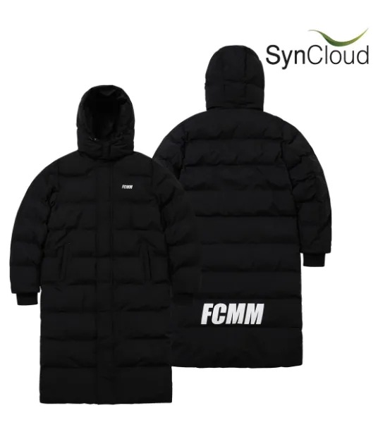 [IVE レイ NCT DREAM 着用] Club Team Football Bench Long Padding - Black / 韓国 アイドル ダウンジャケット 大きいサイズ レディ 10,793円