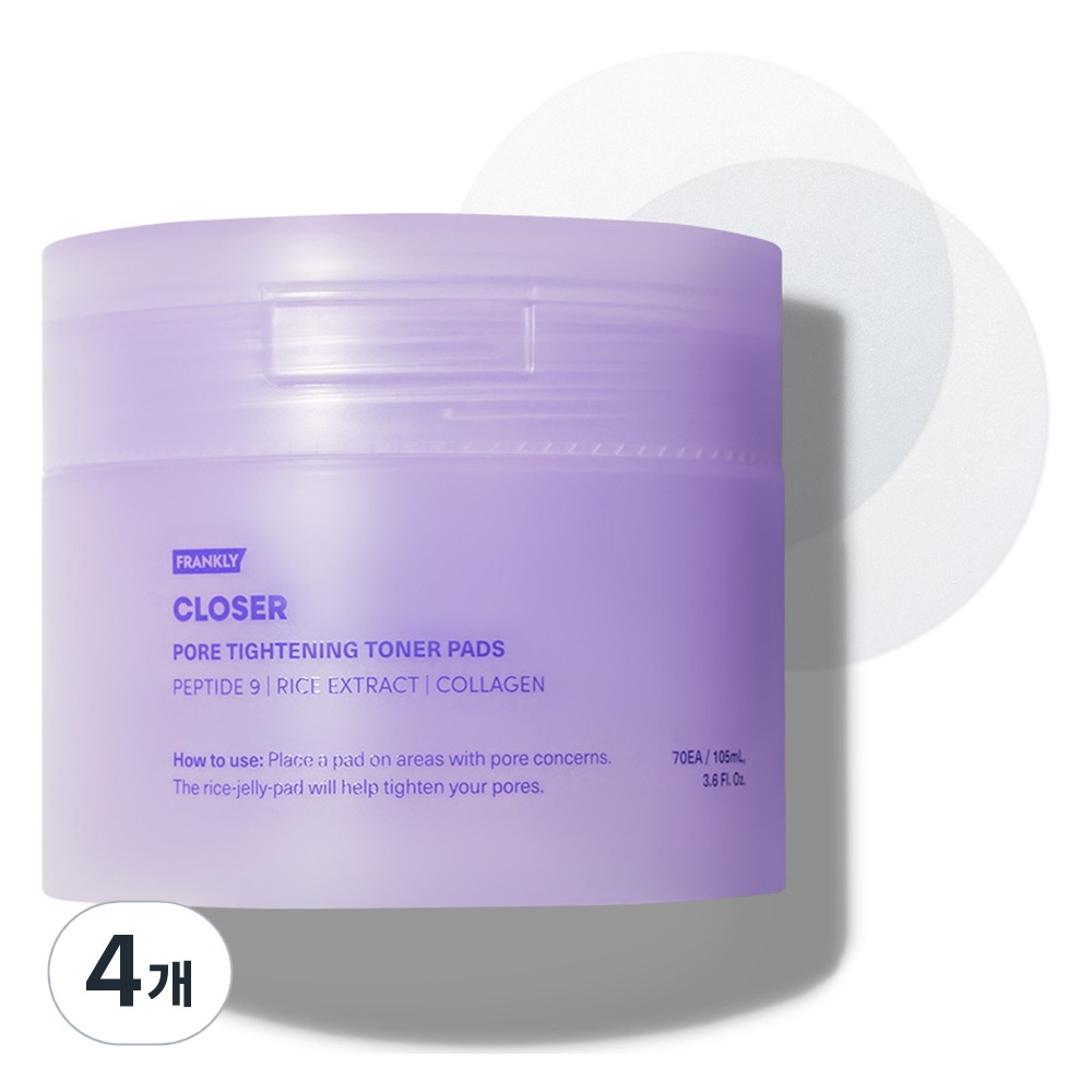 フランクリー クローザートナーパッド 105ml70本入4個