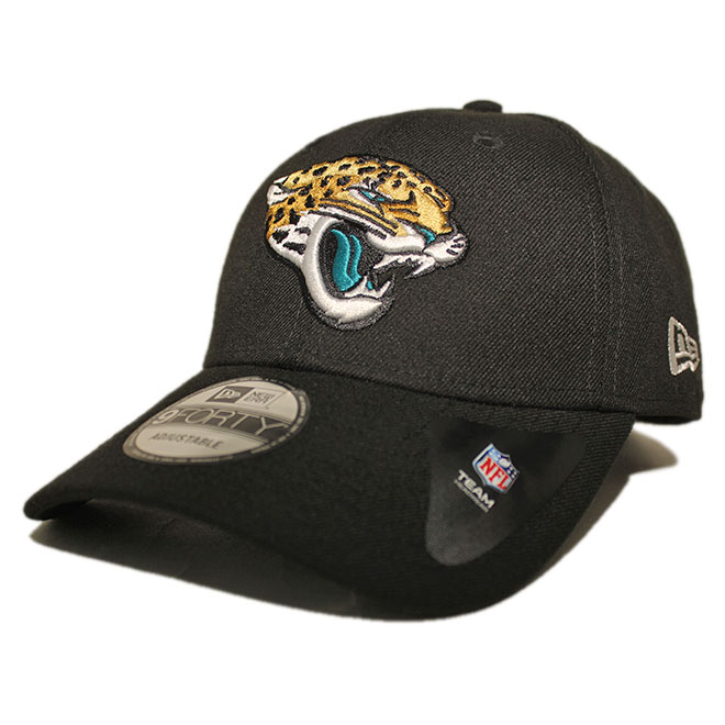 ストラップバックキャップ 帽子 9forty メンズ レディース NFL ジャクソンビル ジャガーズ フリーサイズ
