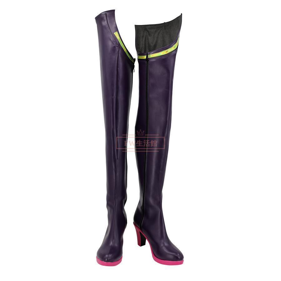 【新品開催 即納】バーチャルYouTuberアキ・ローゼンタール コスプレ 靴 ブーツ 道具小物 cos靴 cosplay 仮装 変装 コスチューム 撮影 祭り