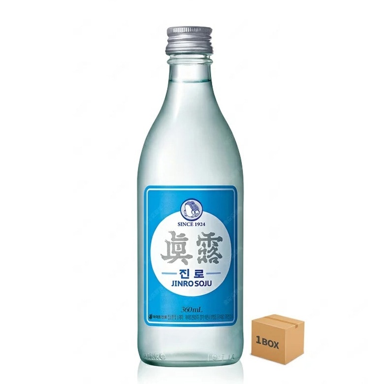 眞露イズバック 360ml 20本 1box JINROISBACK 韓国焼酎