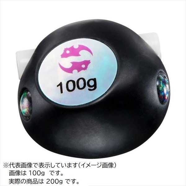 ダイワ タイラバ 鯛ラバ 紅牙ベイラバーフリーβTGヘッド200g ステルスブラック