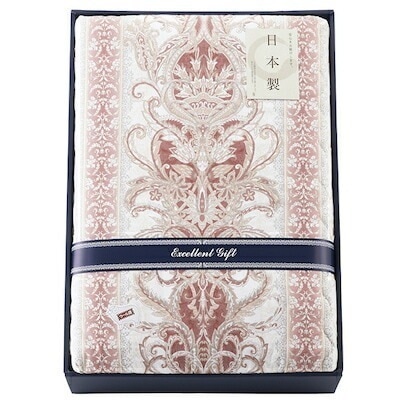 40%OFF 【ウール10%入り 日本製合掛けふとん ピンク NW-120】ギフト プレゼント 詰め合わせ 香典返し お返し