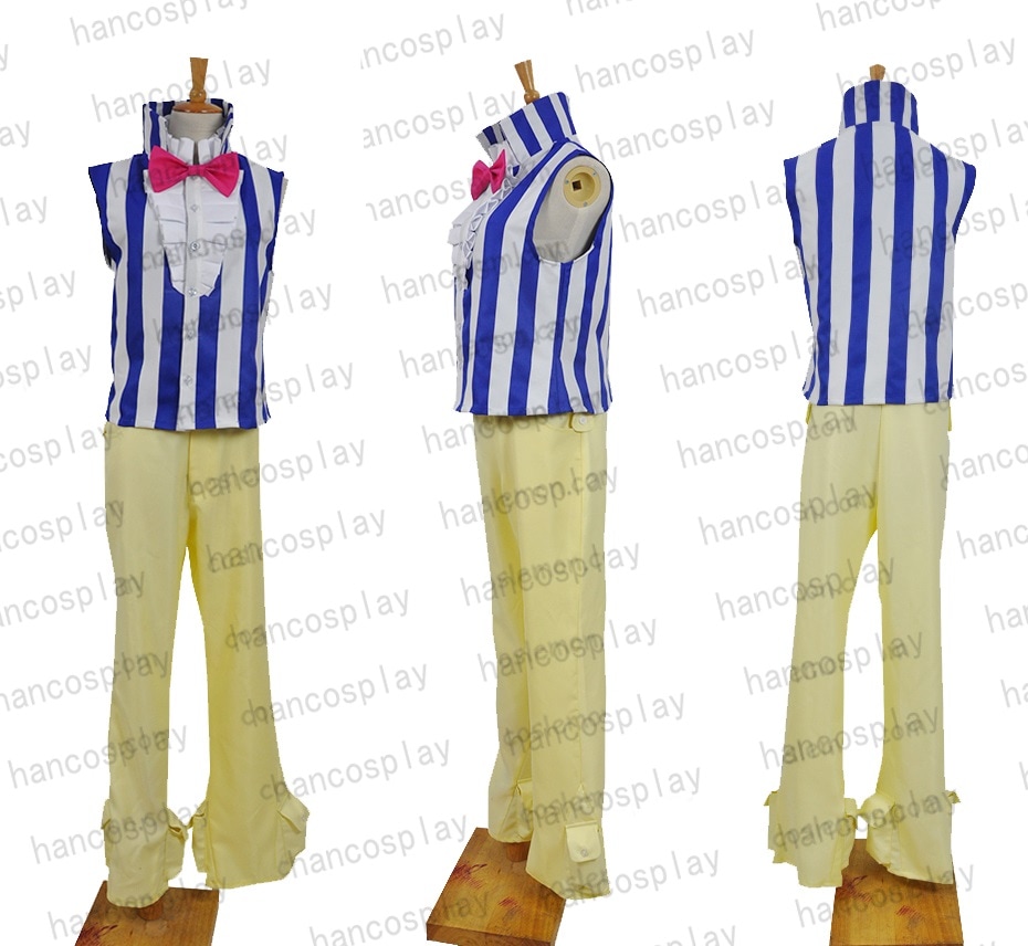 コスプレ衣装 に適合する ワンピース バロックワークス時代 バギー海賊団 Mr.3 ギャルディーノ風 コスプレ C1291