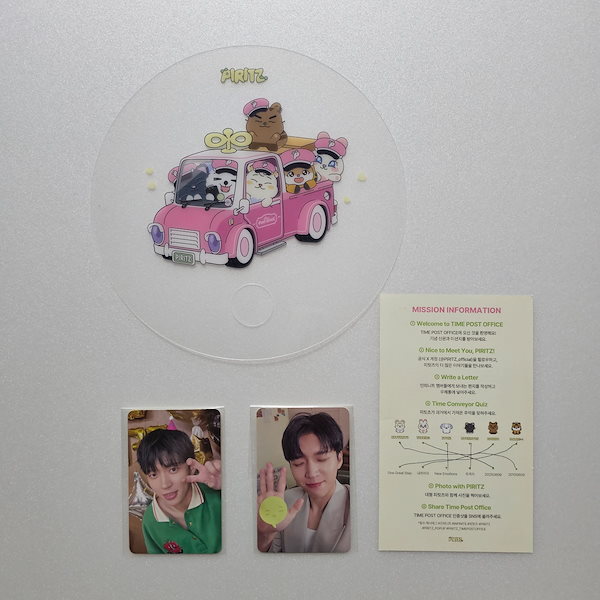 【新品・未使用】INFINITE PIRITZ ポップアップ ポストバック 8/1～11 渋谷モディにてINFINITEキャラクターPIRITZポップアップ