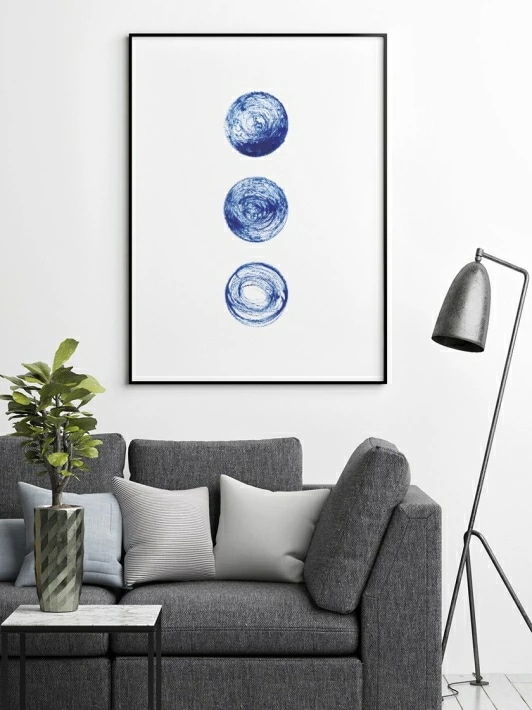 PROJECT NORD LES LUNES BLEUES POSTER