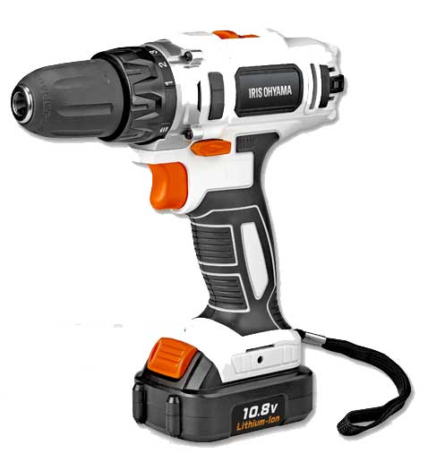 アイリスオーヤマ JCD28 充電式ドライバドリル(バッテリ付き) JCD28