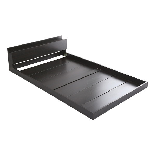 ホームテイスト MOD-S デザインフロアベッド Dサイズ Azlo アズロ ブラックオーク メーカー直送