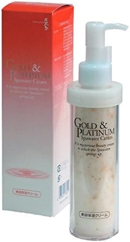 炭黒泉ゴールド&プラチナスパウォータークリーム100ml
