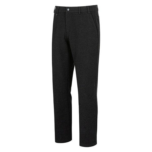 パンツ メンズ 秋 ウールライク メンズパンツ MLUFP233BK_IC