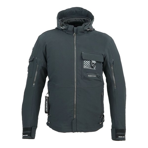 D24483 DL-002 シングルライダースジャケット ブラック Mサイズ(メンズ