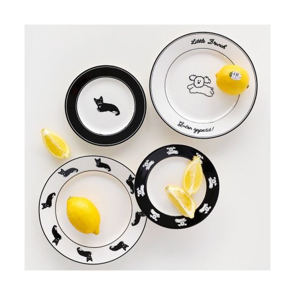 BRUNCH BROTHER Little PaPer セラミックプレートセット