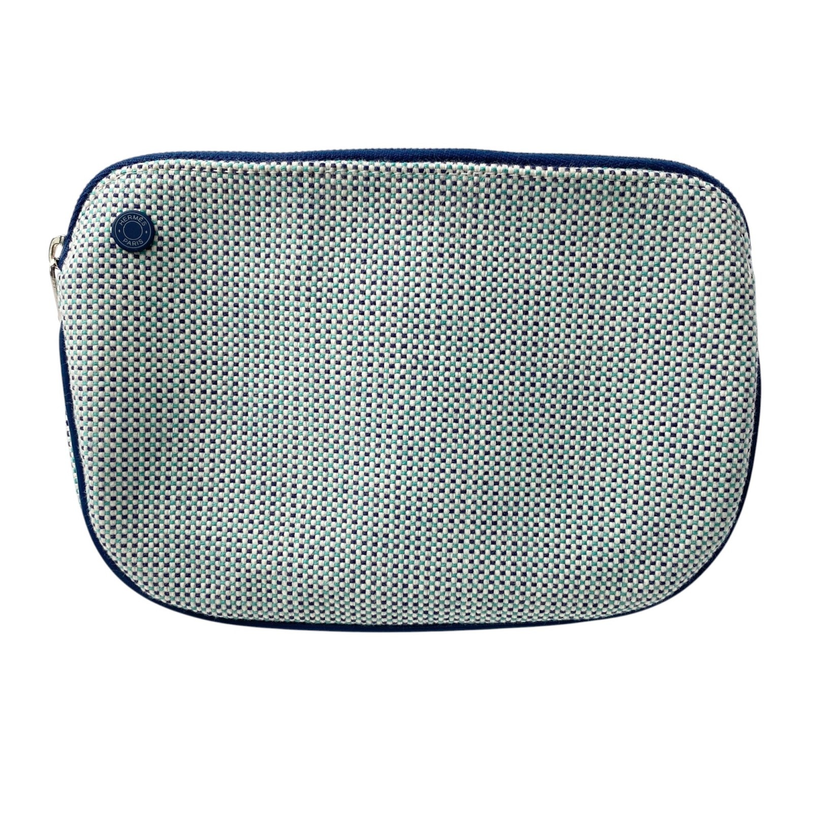 未使用 エルメス HERMES レディース エシャペ マリン ポーチ