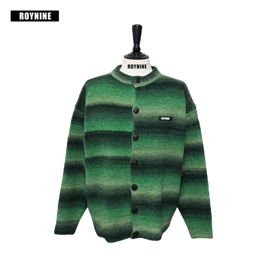 グリーングラデーションカーディガン - コヨーテキム·ジョンミンユ·ビョンジェイ·ムジン協賛 韓国人気ブランド 芸能人着用