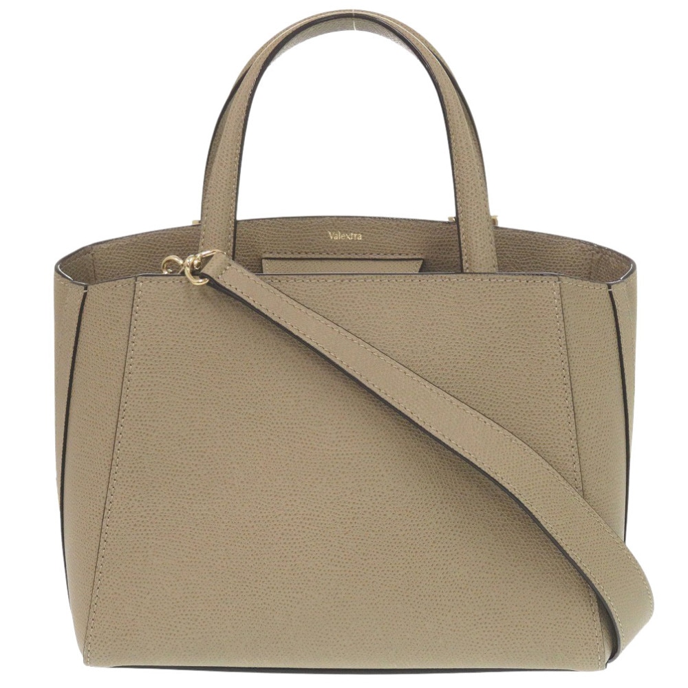 新品同様 2WAY トリエンナーレ ハンドバッグ レザー ブラウン 1612【中古】 レディース