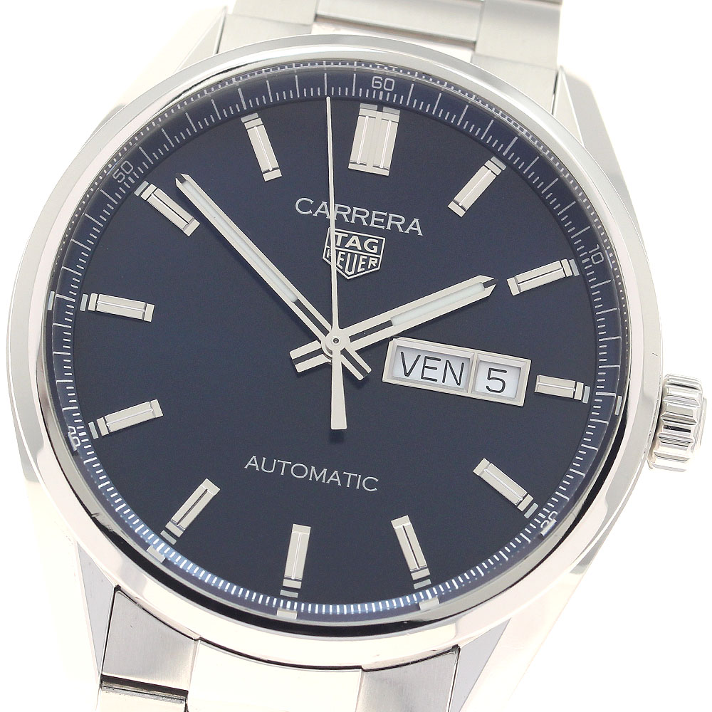 タグホイヤー TAG HEUER WBN2012.BA0640 カレラ キャリバー5 デイデイト 自動巻き メンズ _944098【中古】