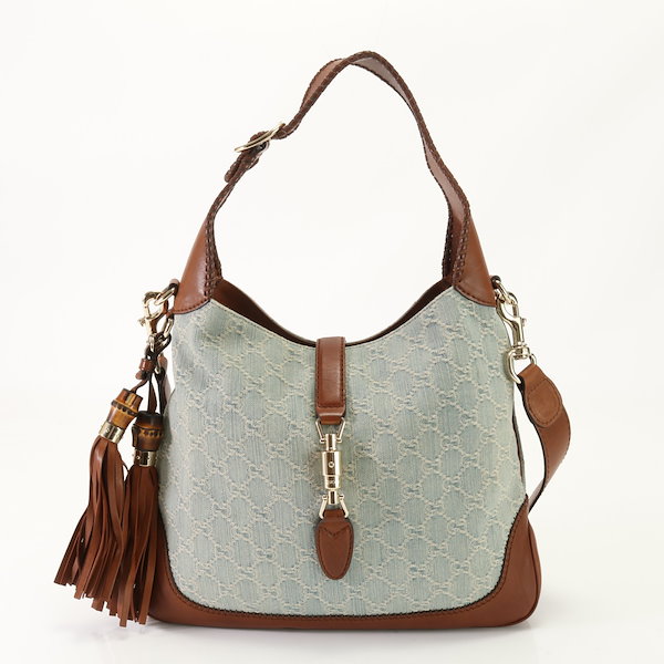 Qoo10] GUCCI 極美品 銀座店 GGキャンバス デニム