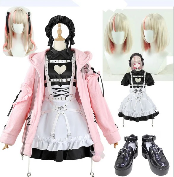 【一部分3日内出荷】コスプレ ハロウィン 衣装 コスチューム変装 パーティ イベント クリスマス 変装 翼 バーチャルYouTuber コスプレ衣装 魔界ノりりむ イベント用品