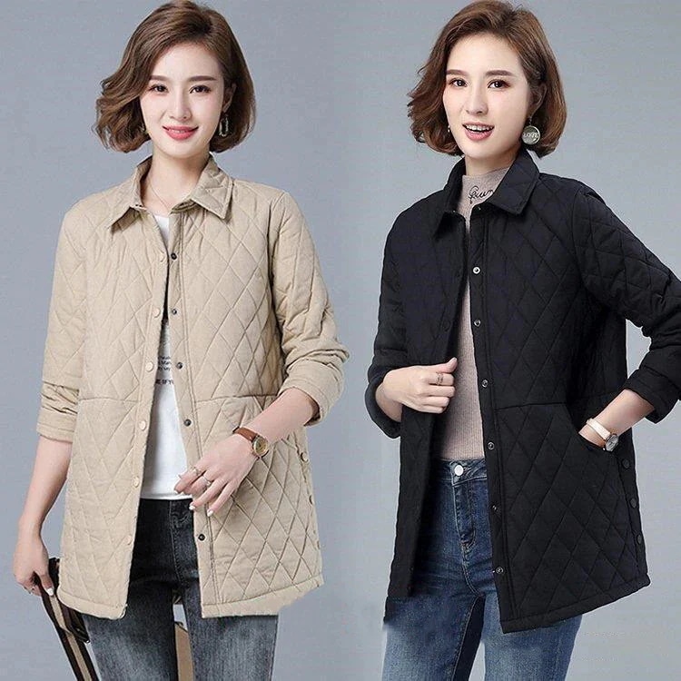 【本日限定】即納！中綿コート レディース 冬 40代 新品 中綿コートミディアム丈コート軽量オーバー 暖かい 中綿ジャケット アウター 防寒防風 カジュアル 大人 大きいサイズ