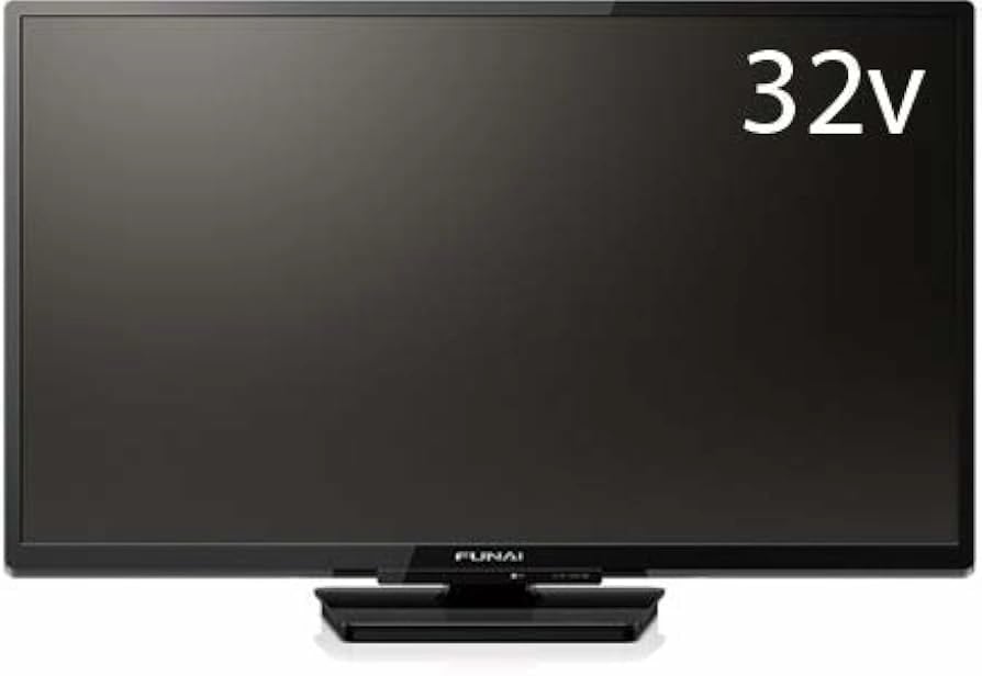 【動作確認済】【中古】本体・リモコンのみ フナイ 32型 液晶テレビ FL-32HB2000 ブラック系 2017年製