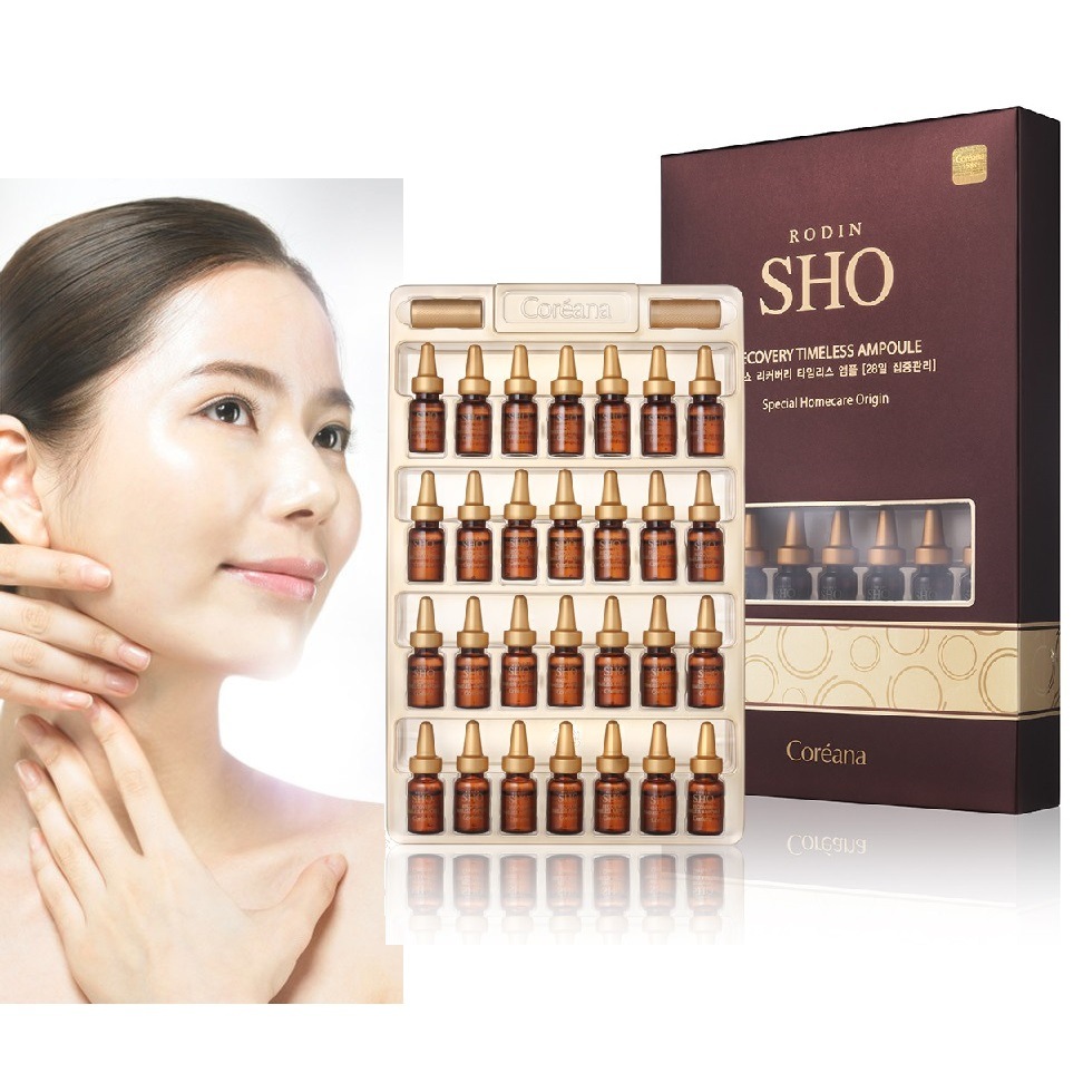 RODIN SHO RECOVERY TIMELESS AMPOULE 2ml x 28ea 韓国化粧品 皮膚管理 Skin care 基本セット 化粧品ギフト 機能性化粧品