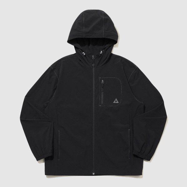 ジャケット BQK QR223LJK51-BLK ユニ シーンフレックス ルーズフィット 軽量ジャケット / BLACK