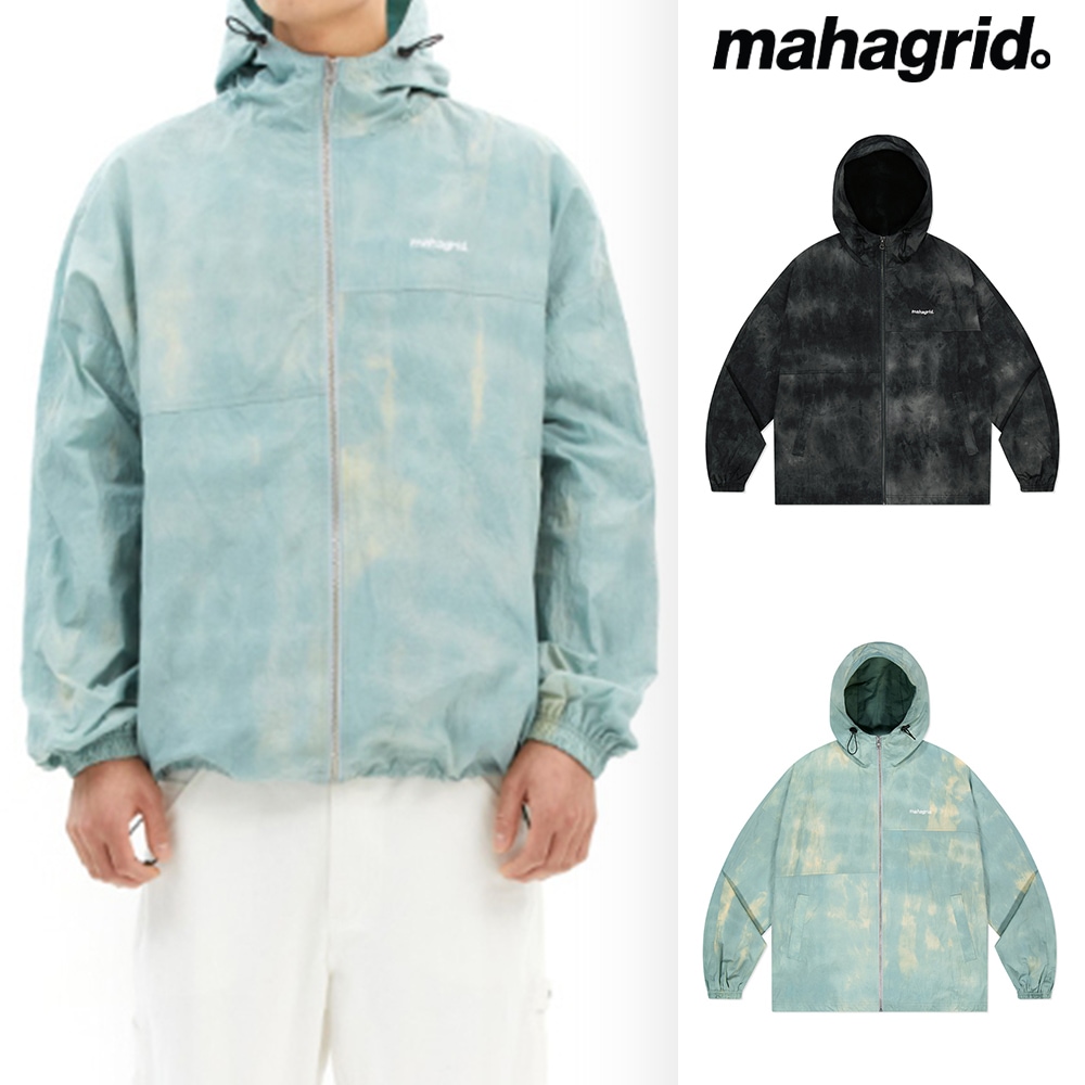 [mahagrid] WASHED TIEDYE WIND BREAKER