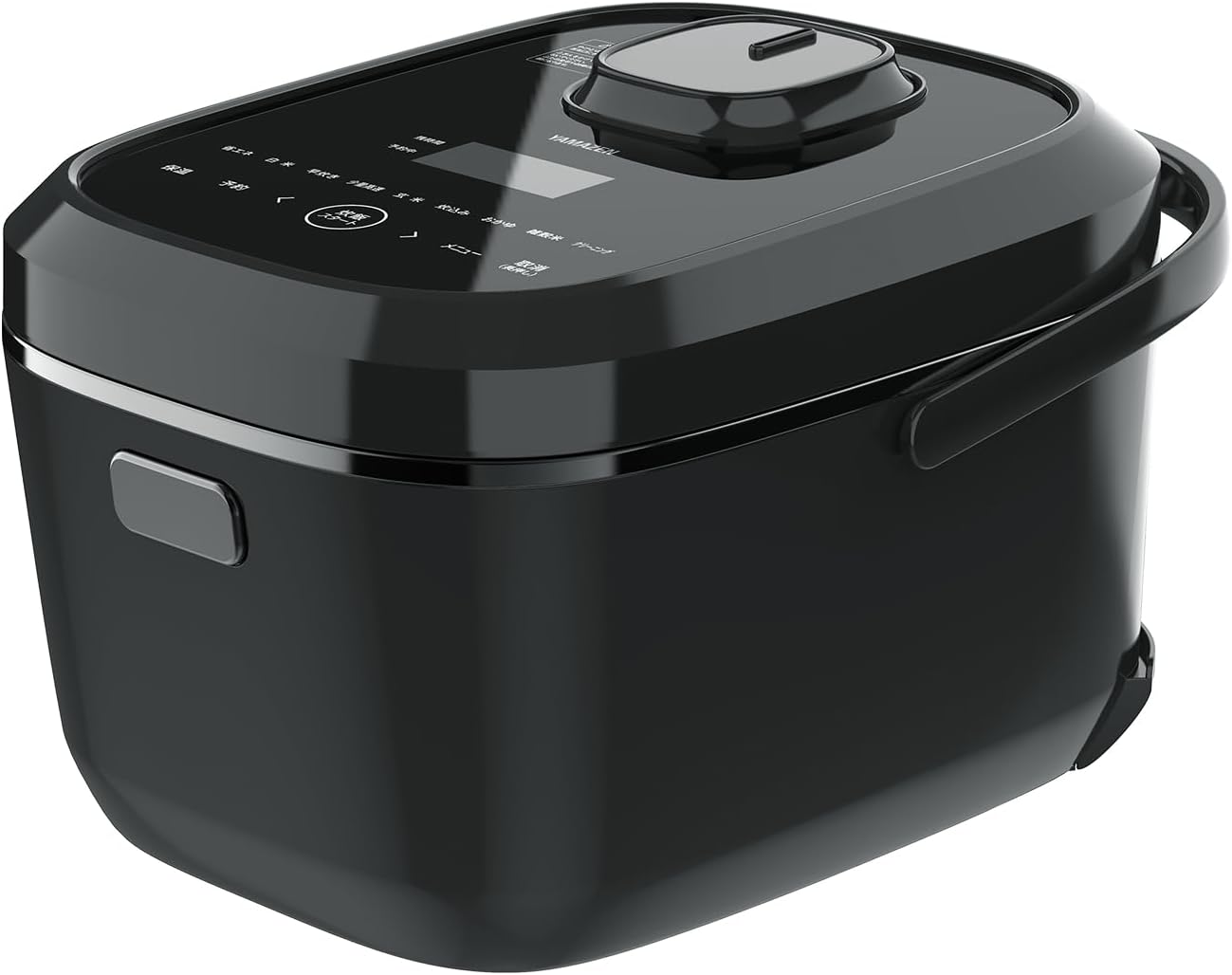 [山善] 炊飯器 5.5合 IH 二人暮らし 8種類炊き分け機能 IH式 炊飯器 早炊き 保温 予約機能 クリーンモード搭載 ブラック YJU-E10(B)