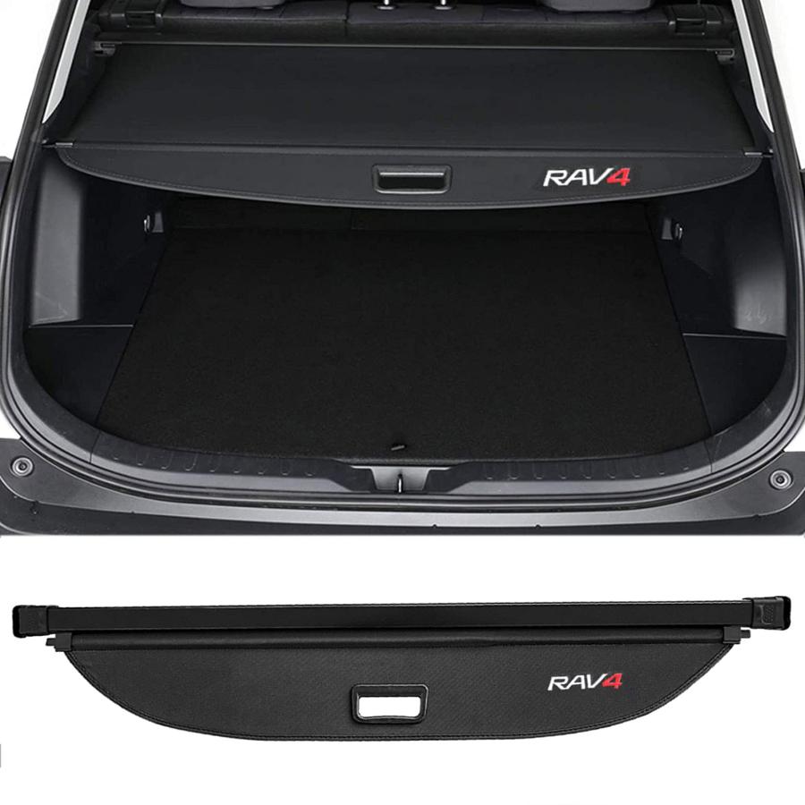 トヨタ 新型RAV4 XA50系 トノカバー ロールシェード トランクカーテン 延長型 カバーカーテン ラゲージ収納 プライバシー保護 耐高温 車種専用設計 内装パーツ