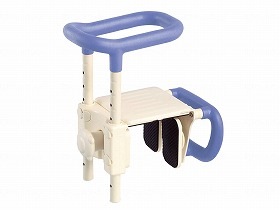 アロン化成 浴槽手すりUST-165W ブルー 536611